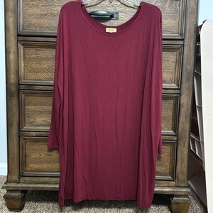 PIKO 1988 burgundy women’s top M